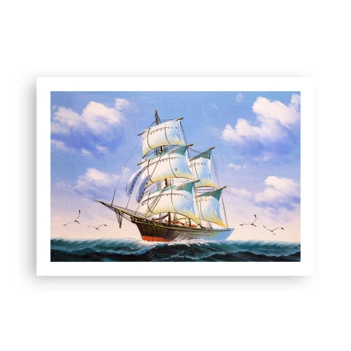 Poszter - Büszkén a széllel - 70x50 cm