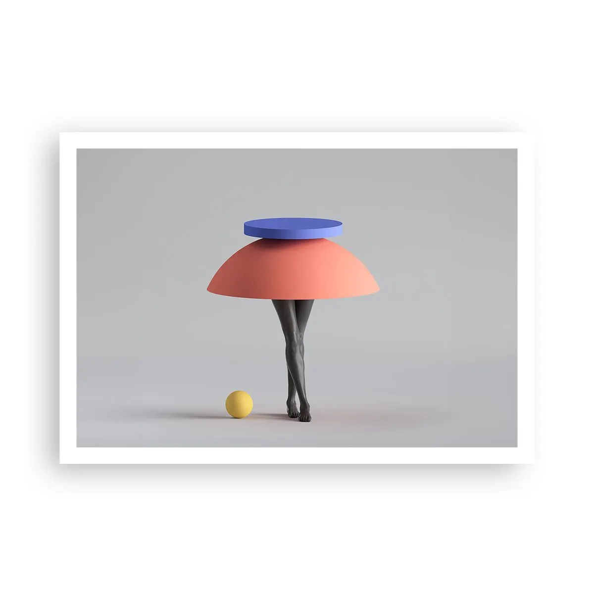 Poszter - Szürreális kompozíció - 100x70 cm