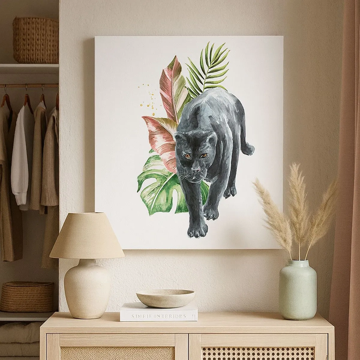 Vászonkép - A szív vadsága - 30x30 cm