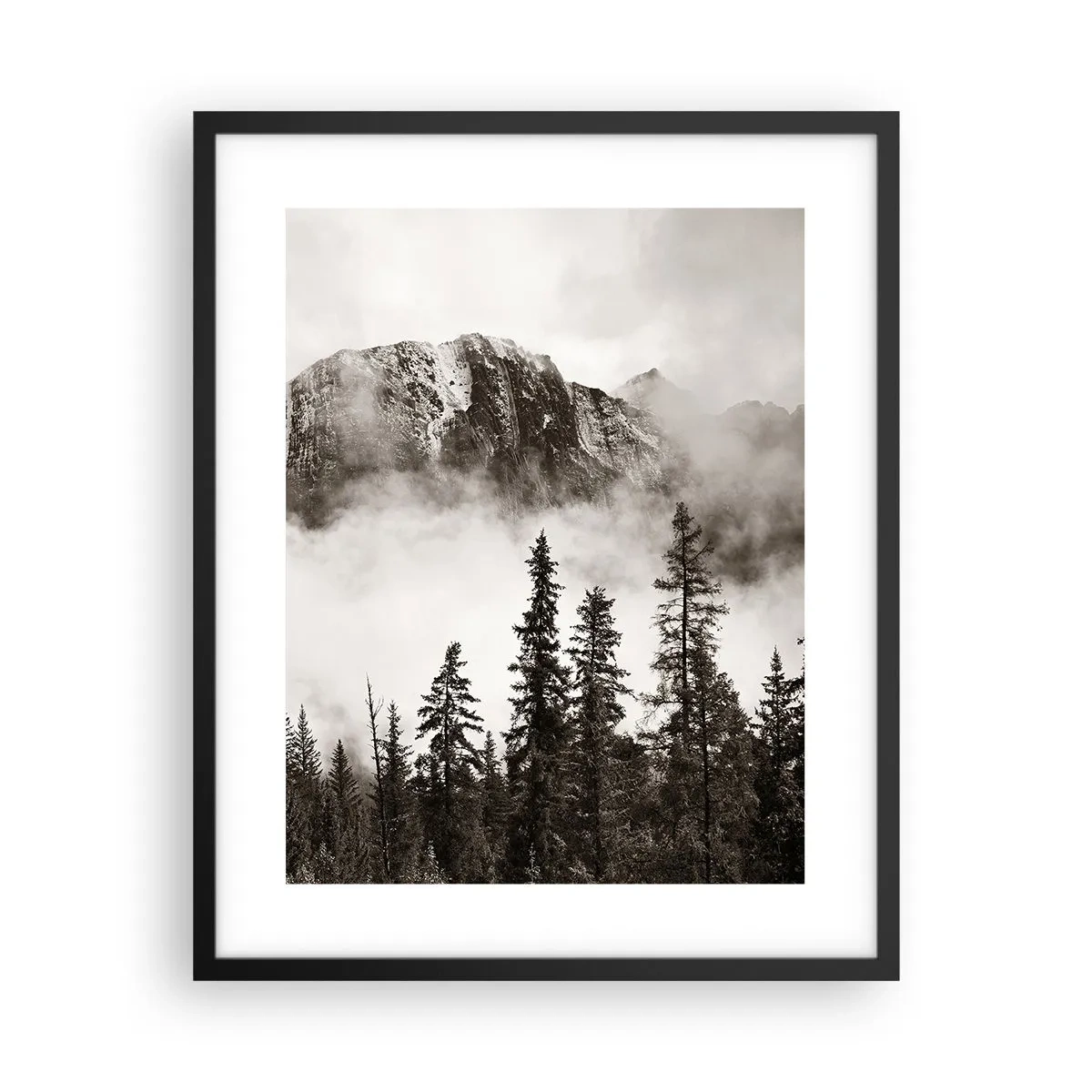 Poszter fehér keretben - Gránit uralkodó - 40x50 cm