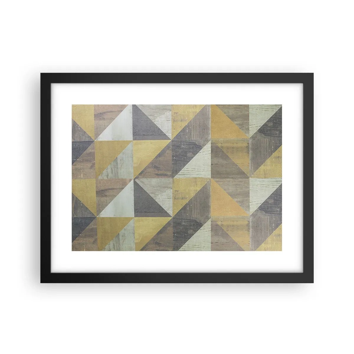 Poszter fehér keretben - A háromszög szögében - 40x30 cm