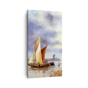 Vászonkép - A tengerészek visszatérése - 45x80 cm