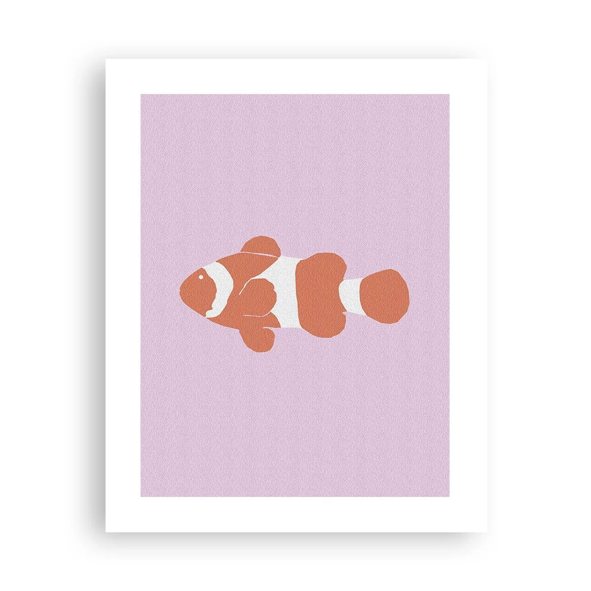 Poszter - Illik a korall az arcához és a farkához - 40x50 cm