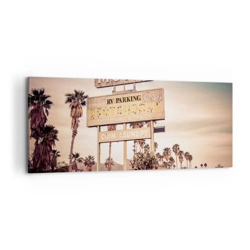 Vászonkép - Itt megállt az idő - 100x40 cm