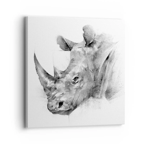 Vászonkép - Afrikai portré - 30x30 cm