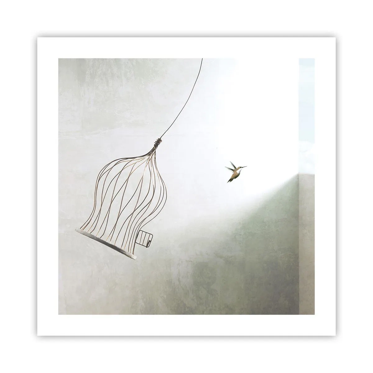 Poszter - Az elememen - 50x50 cm