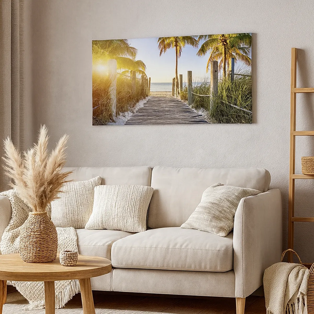 Vászonkép - Egyenesen a paradicsomba - 30x30 cm