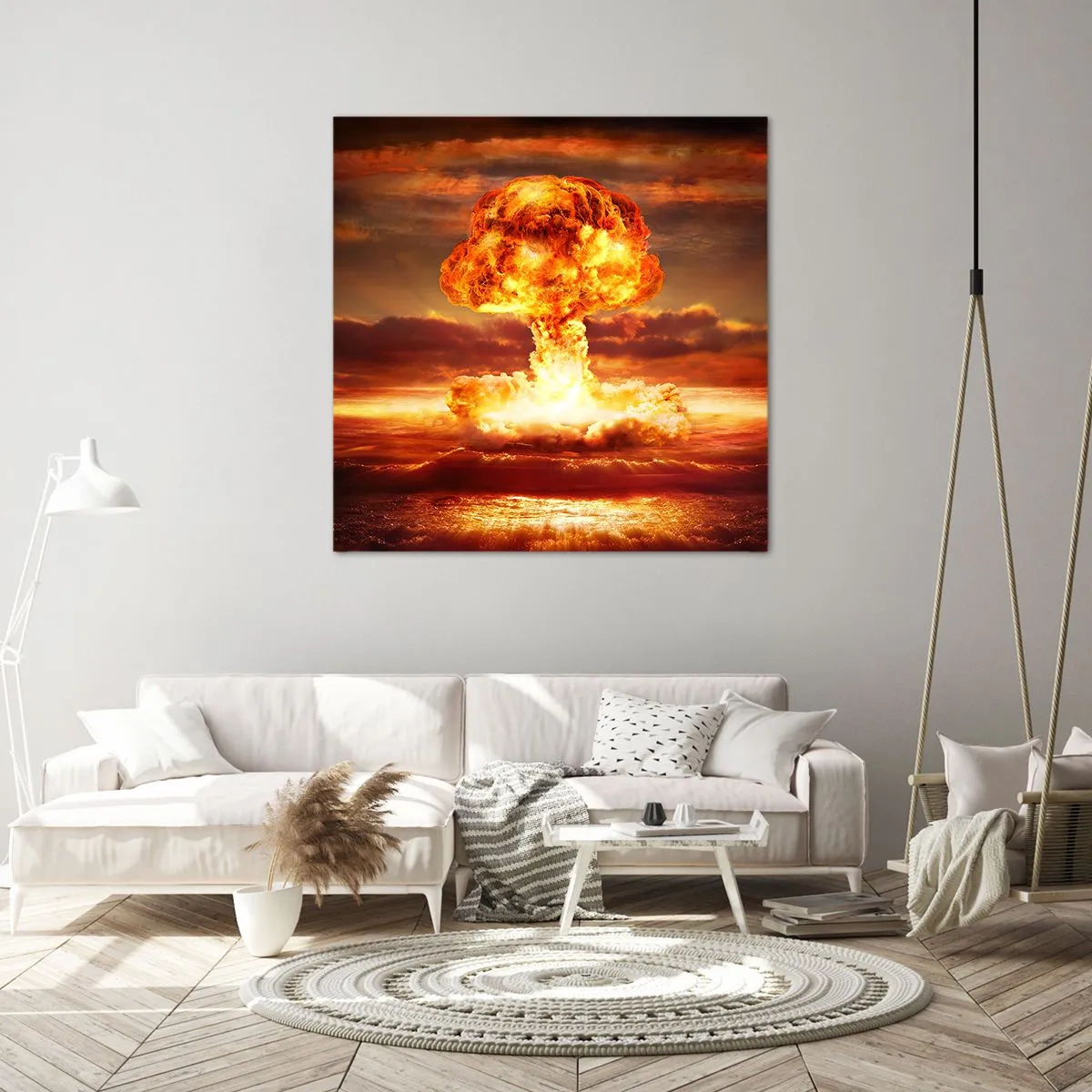 Vászonkép - És eljön a vég - 70x70 cm