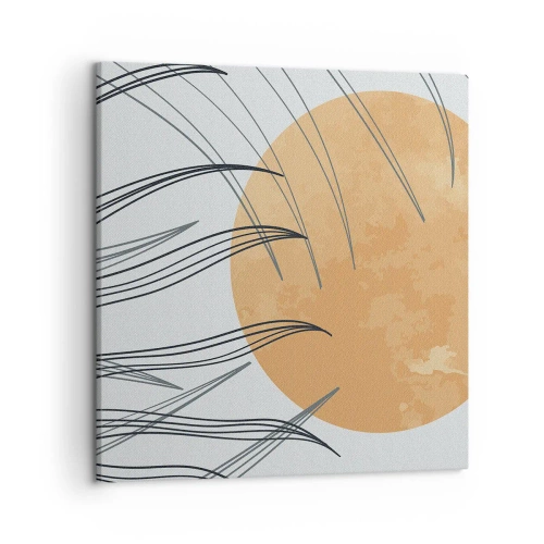 Vászonkép - Mindig a nap felé - 50x50 cm