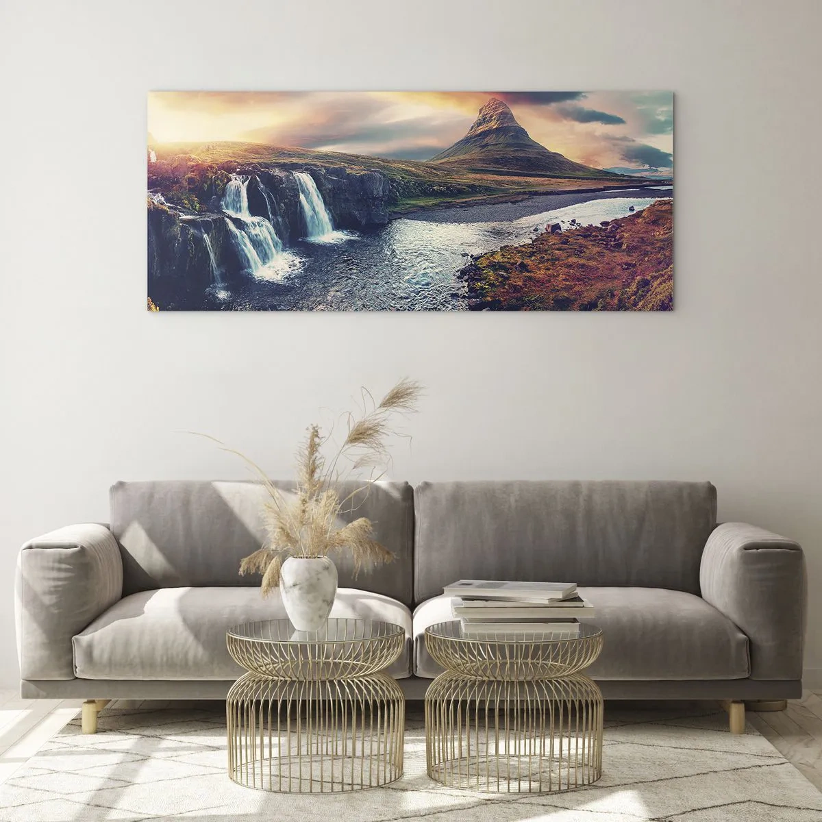 Üveg kép - A természet fenségében - 120x50 cm