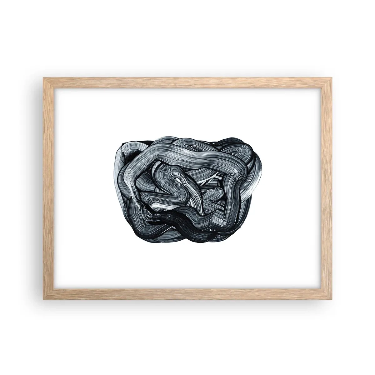 Poszter világos tölgy keretben - Ez nem olyan egyszerű - 40x30 cm