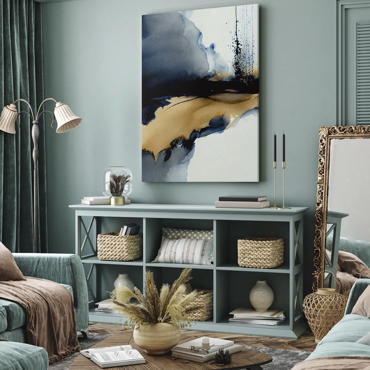 Vászonkép - A fátyol mögött - 70x100 cm