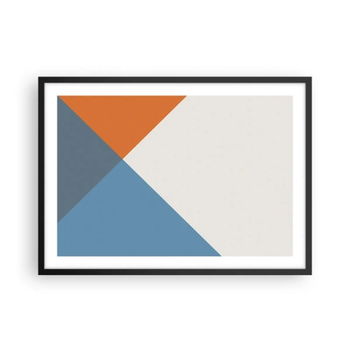 Poszter fehér keretben - Szögben… - 70x50 cm