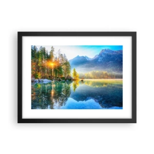 Poszter fehér keretben - Fenség és édesség - 40x30 cm