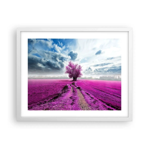 Poszter fekete keretben - Csarab mező - szentély - 50x40 cm