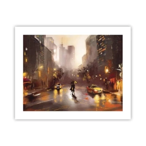Poszter - New York fényében - 50x40 cm