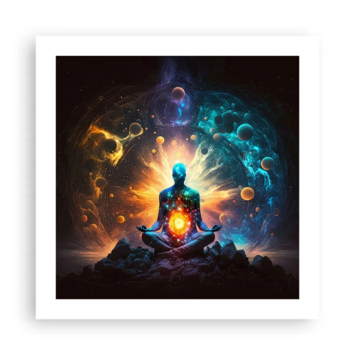 Poszter - Kozmikus nyugalom - 50x50 cm
