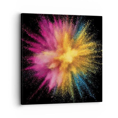 Vászonkép - A színek születése - 30x30 cm