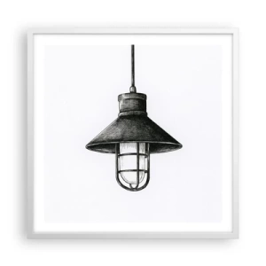 Poszter fekete keretben - Mint évekkel ezelőtt... - 60x60 cm