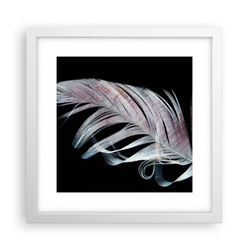 Poszter fekete keretben - Gondolj az érintésre - 30x30 cm