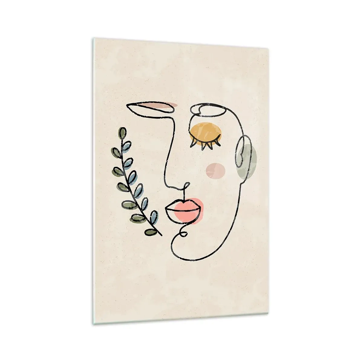 Üveg kép - Meglelt nyugalom - 70x100 cm