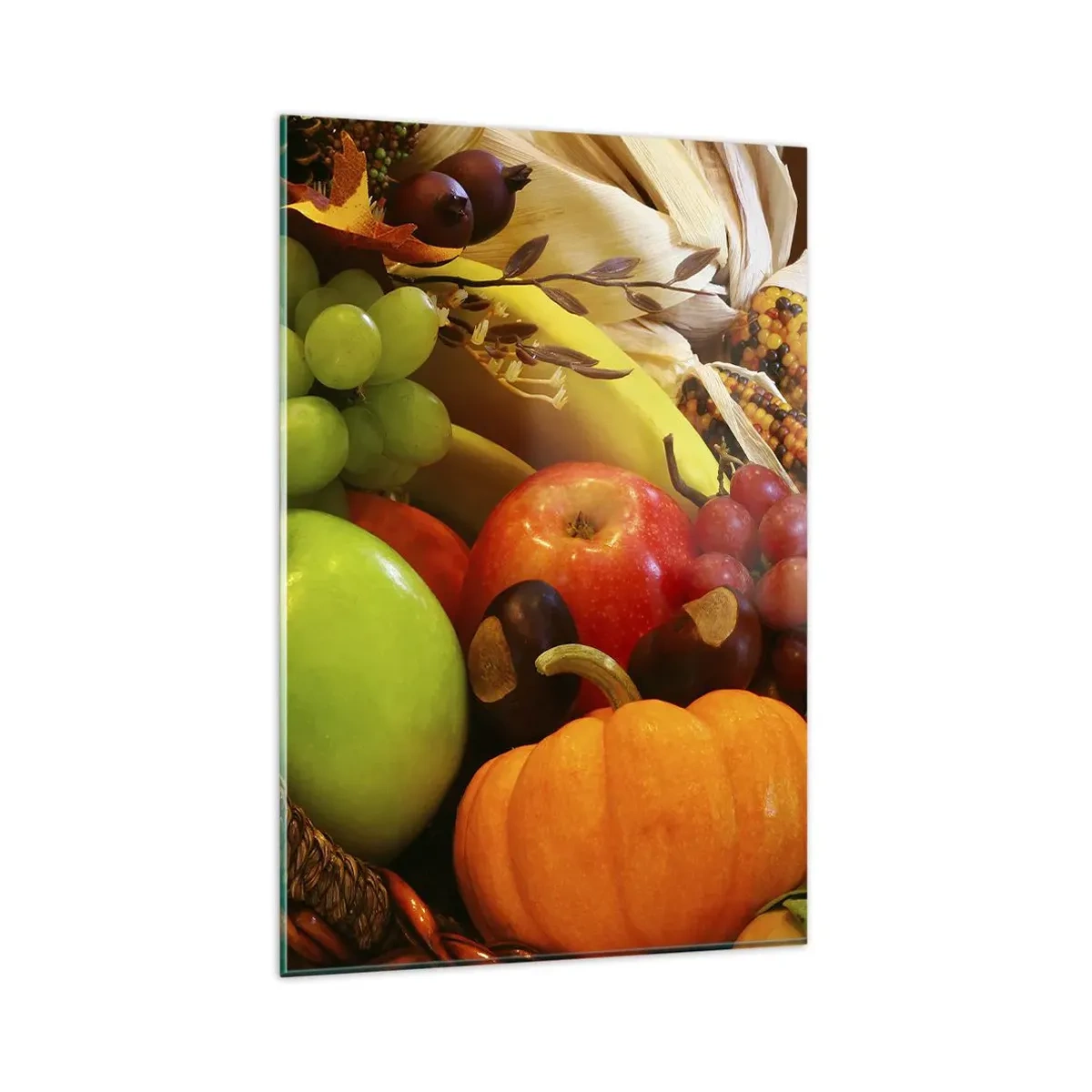 Üveg kép - Bőség kosara - 80x120 cm