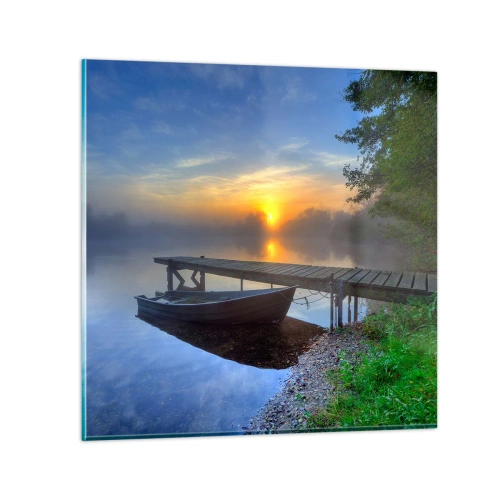 Üveg kép - Hogyan válik a hétköznapi varázslatossá - 40x40 cm