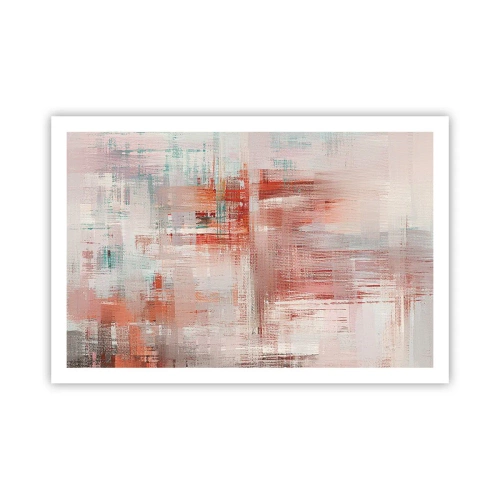 Poszter - Ködös. De rózsaszín - 91x61 cm