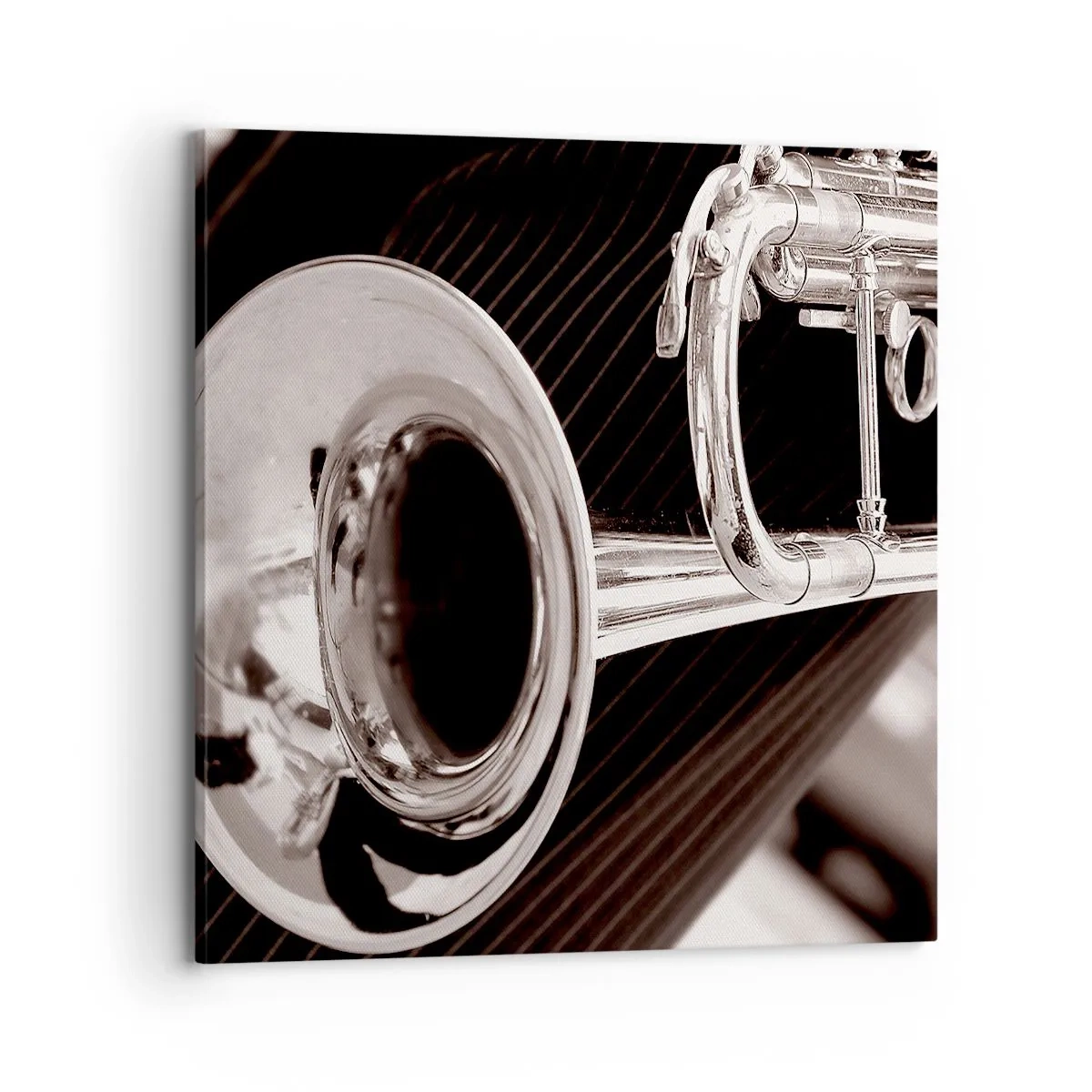 Vászonkép - Zenei utazás az 1930-as évekbe - 70x70 cm