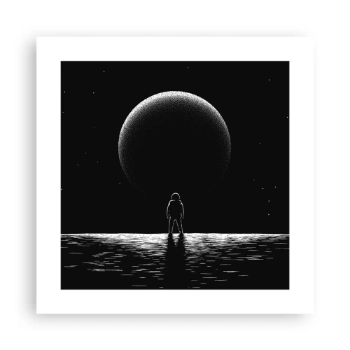 Poszter - Szemtől szemben - 40x40 cm