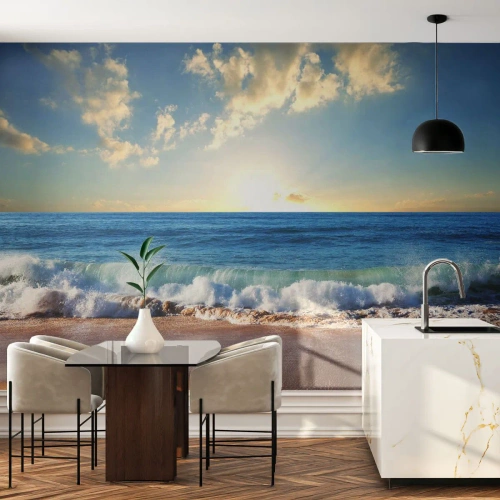 Fotótapéta Premium Sand - Mozgás és nyugalom egyszerre - Tájkép, Tenger, Strand - 100x70 cm