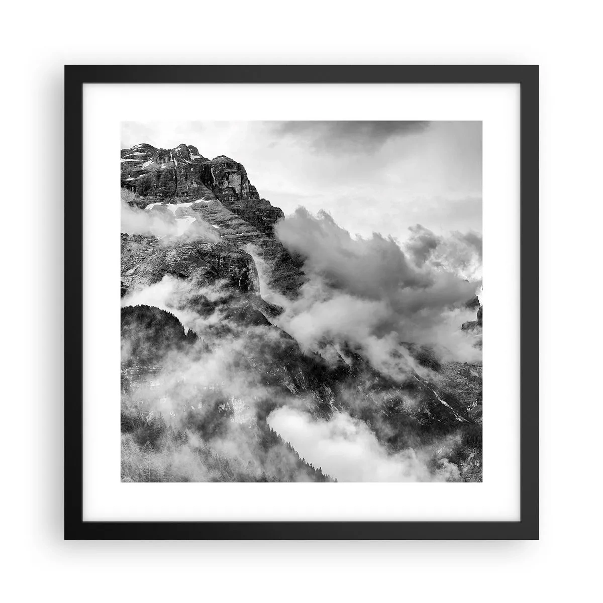 Poszter fehér keretben - Gyönyörű és kegyetlen - 40x40 cm