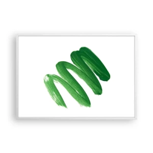 Poszter fekete keretben - Egy zöld vicc - 100x70 cm