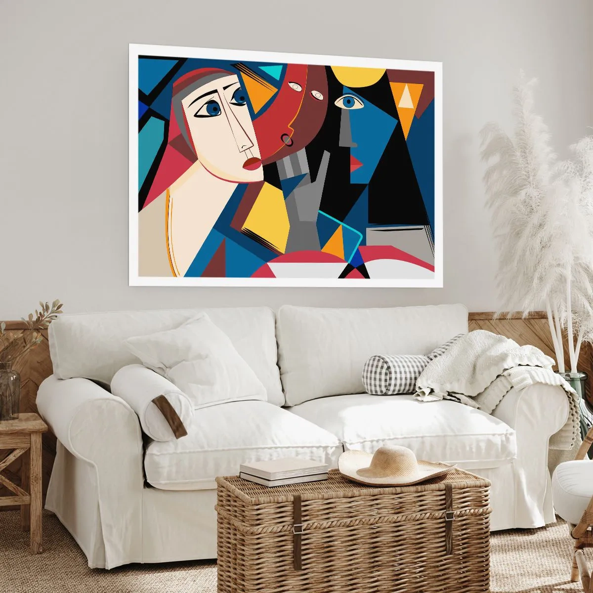 Poszter - Kubisták beszélgetése - 50x40 cm