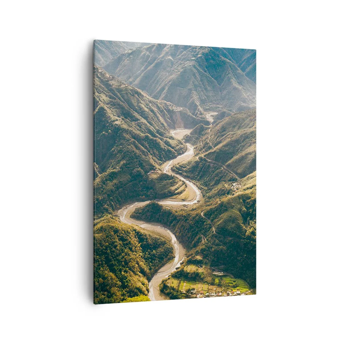 Vászonkép - A hegyek szívéből - 70x100 cm