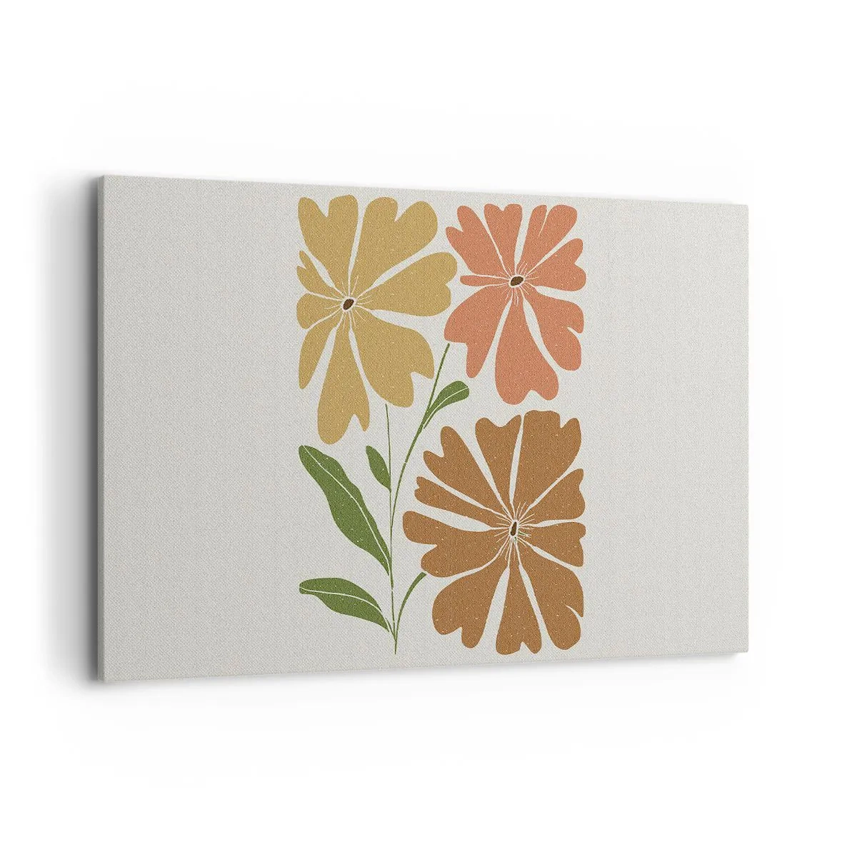 Vászonkép - Természet és geometria - 120x80 cm