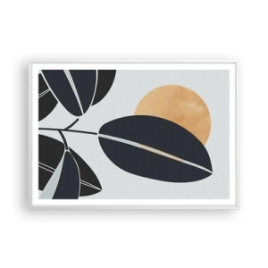 Poszter fekete keretben - Egy forró nyári nap - 100x70 cm