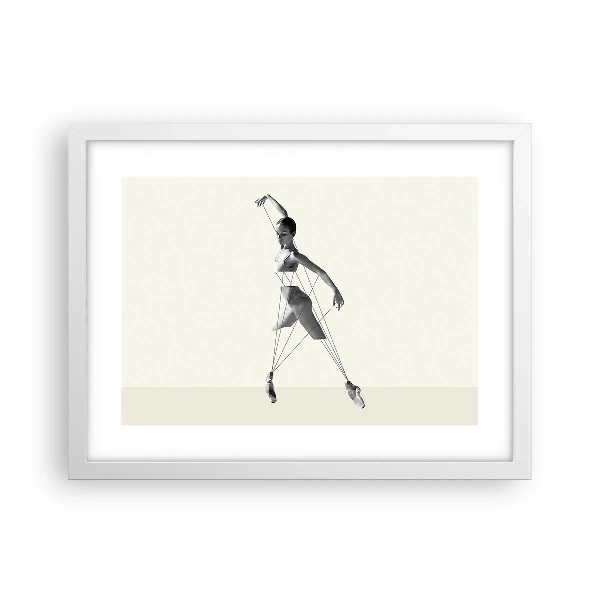 Poszter fekete keretben - A világ színházában - 40x30 cm