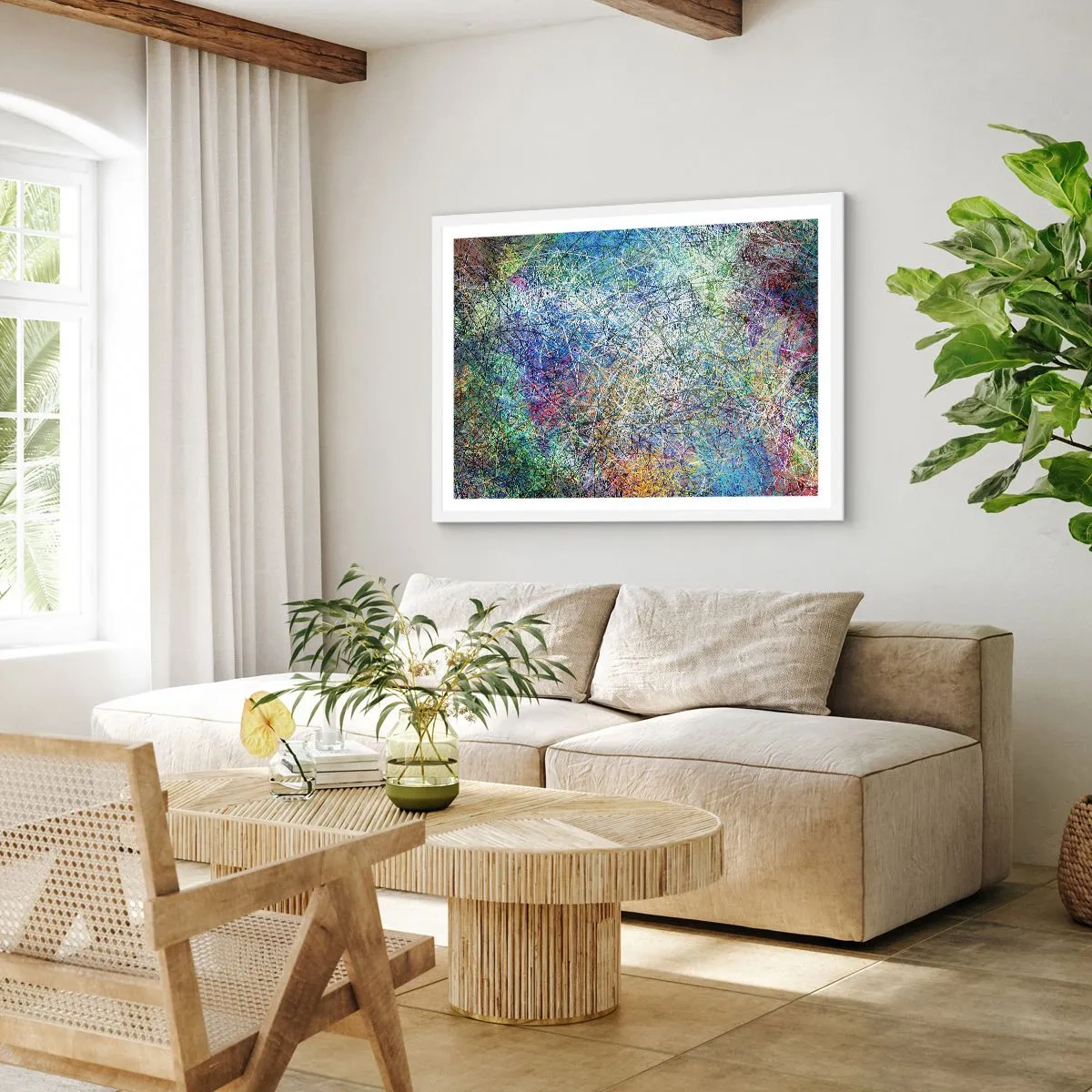 Poszter fekete keretben - Ez nem olyan egyszerű - 70x50 cm