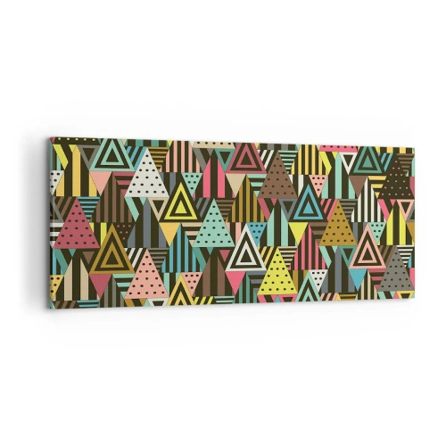 Vászonkép - Hármas ritmusban - 100x40 cm