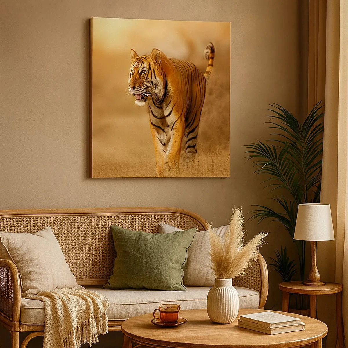 Vászonkép - A támadás előtt - 30x30 cm