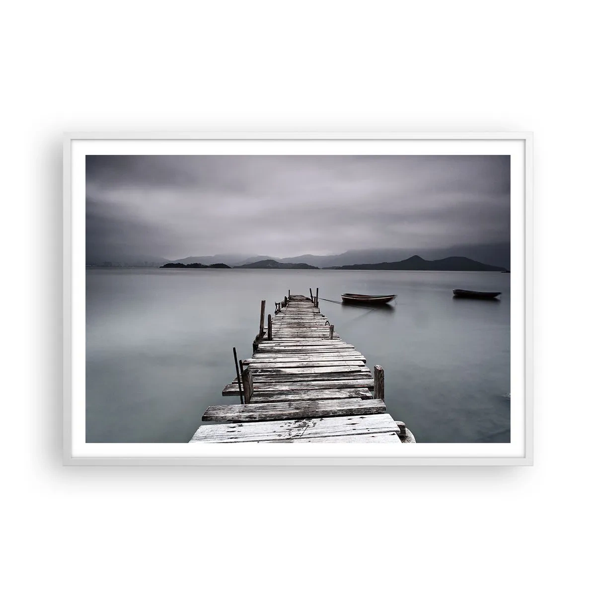 Poszter fekete keretben - Holnap indulhatsz - 100x70 cm