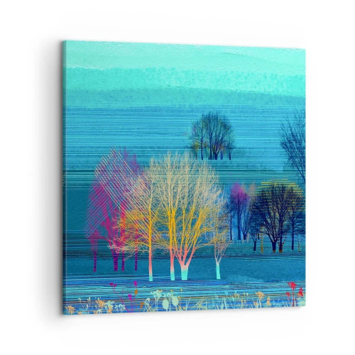 Vászonkép - Fésűs táj - 50x50 cm