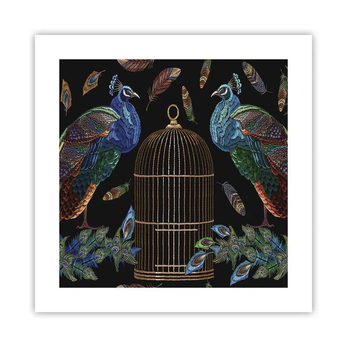 Poszter - Királyi köntösben - 40x40 cm