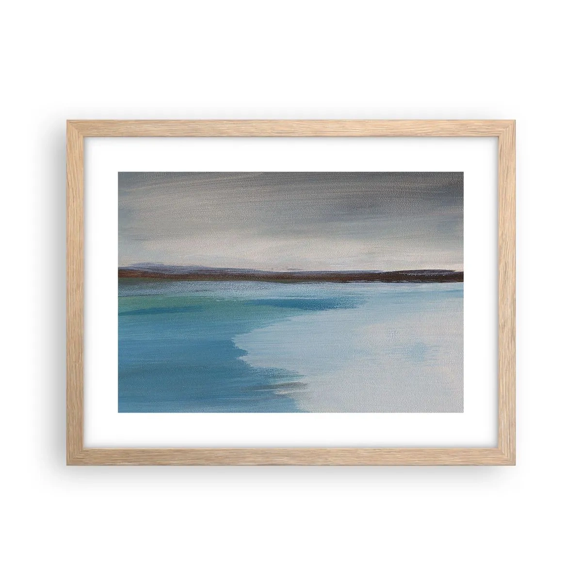 Poszter világos tölgy keretben - Vízszintes tájkép - 40x30 cm