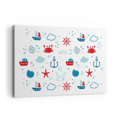 Vászonkép - Tengeri mese - 120x80 cm