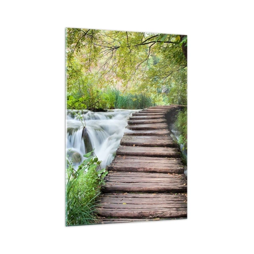 Üveg kép - A víz egyáltalán nem csendes - 70x100 cm