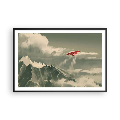 Poszter fehér keretben - Rettenthetetlen úttörő - 91x61 cm