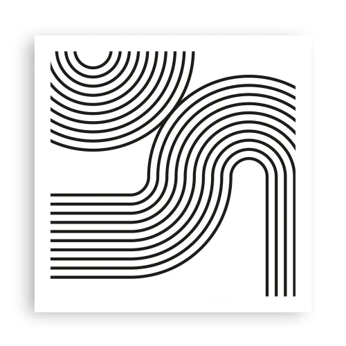 Poszter - Egy ívben - 60x60 cm