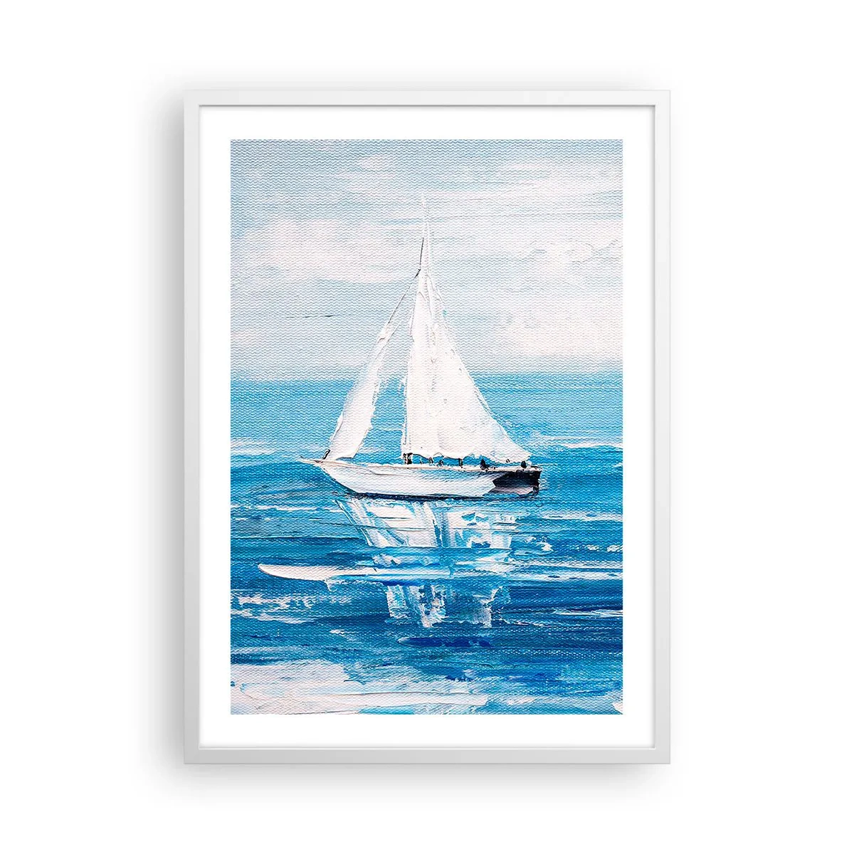 Poszter fekete keretben - Egy barátoddal az oldaladon - 50x70 cm